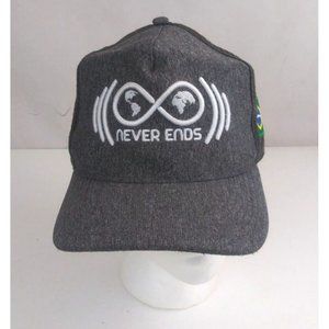 Infinity Never Ends Mesh Back Unisex Snapback Baseball Cap